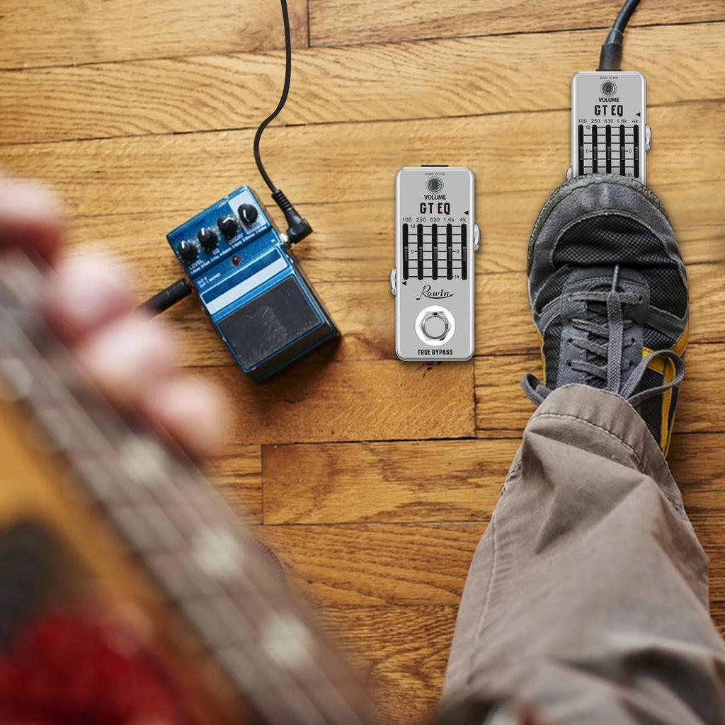 5-Band EQ Pedal for Electric Guitar with True Bypass G869