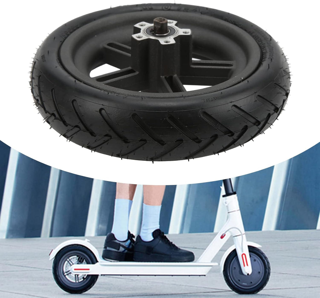8.5 Inch Scooter Rear Tire Set with Inner Tube and Hub, Pack of 2 A82518