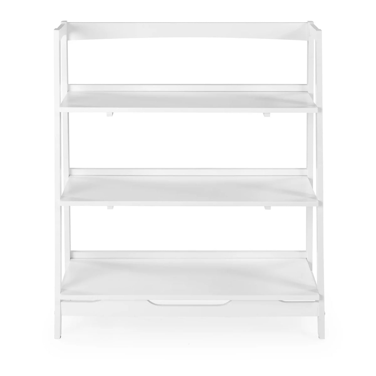 Mid Century White Shelving Unit B86511