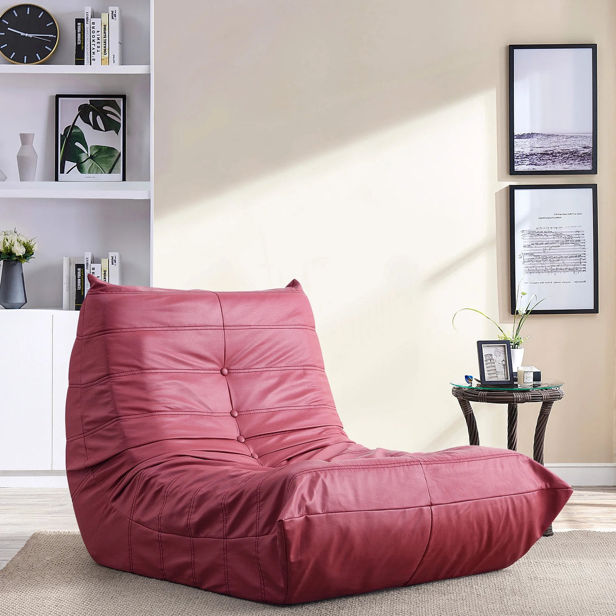 Oversized Armless Lounge Chair Z937698