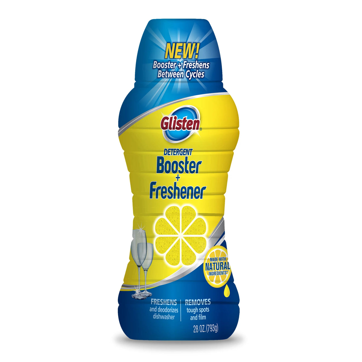 Dishwasher Detergent Booster + Freshener, 28 oz, 2 Bottles N60110