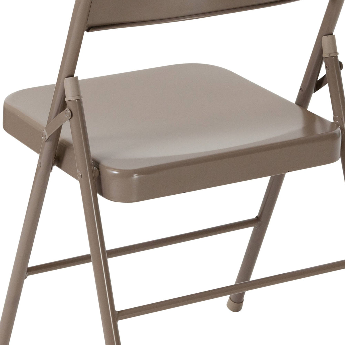4 Pack Beige Metal Folding Chair A10593
