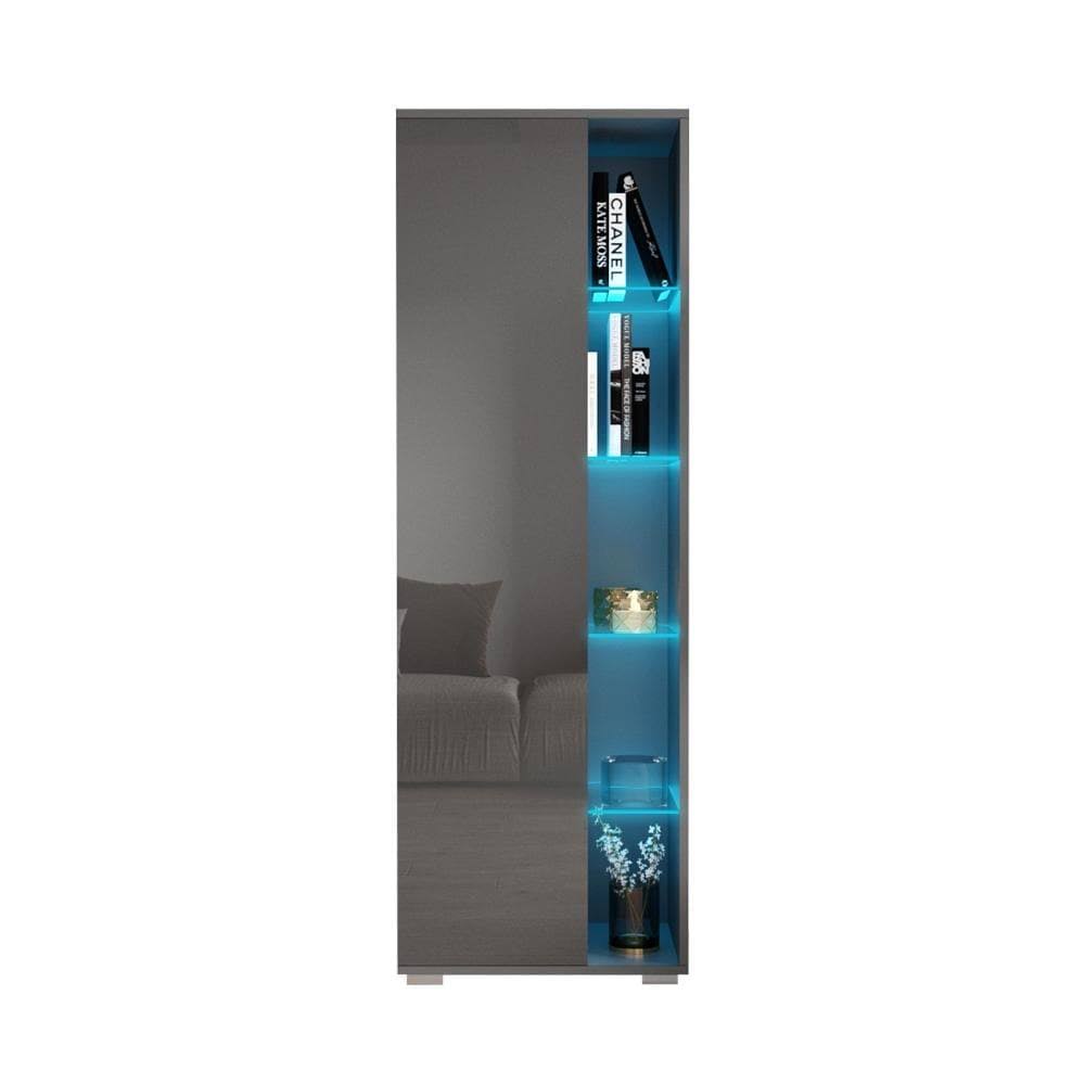 Gray Bookcase O5918