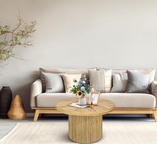 Round Rattan Coffee Table D261204