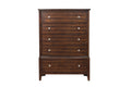 Dark Cherry 5 Drawer Chest I33627