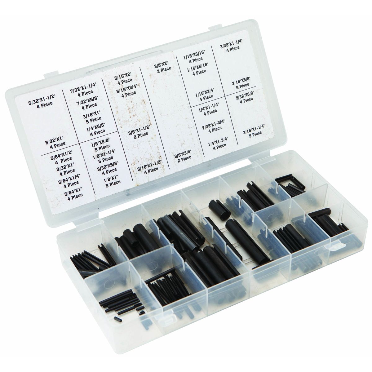 Roll Pin Assortment, 120-Piece A8092