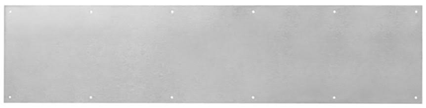 Metal Kick Plate Satin Stainless Steel 4 x 44 G6646