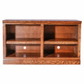 Mission TV Cart with Open Shelves Unfinished Oak, 42 in. Z613489