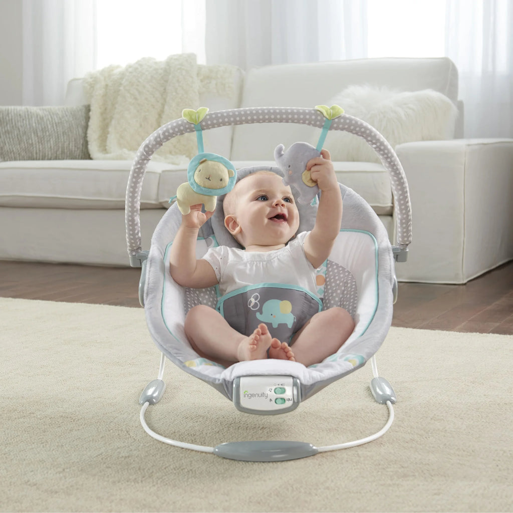 Baby Bouncer with Vibrating Infant Seat & Music D9951