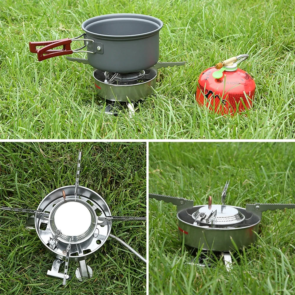 Portable Stainless Steel Butane Gas Stove Cooker K25279
