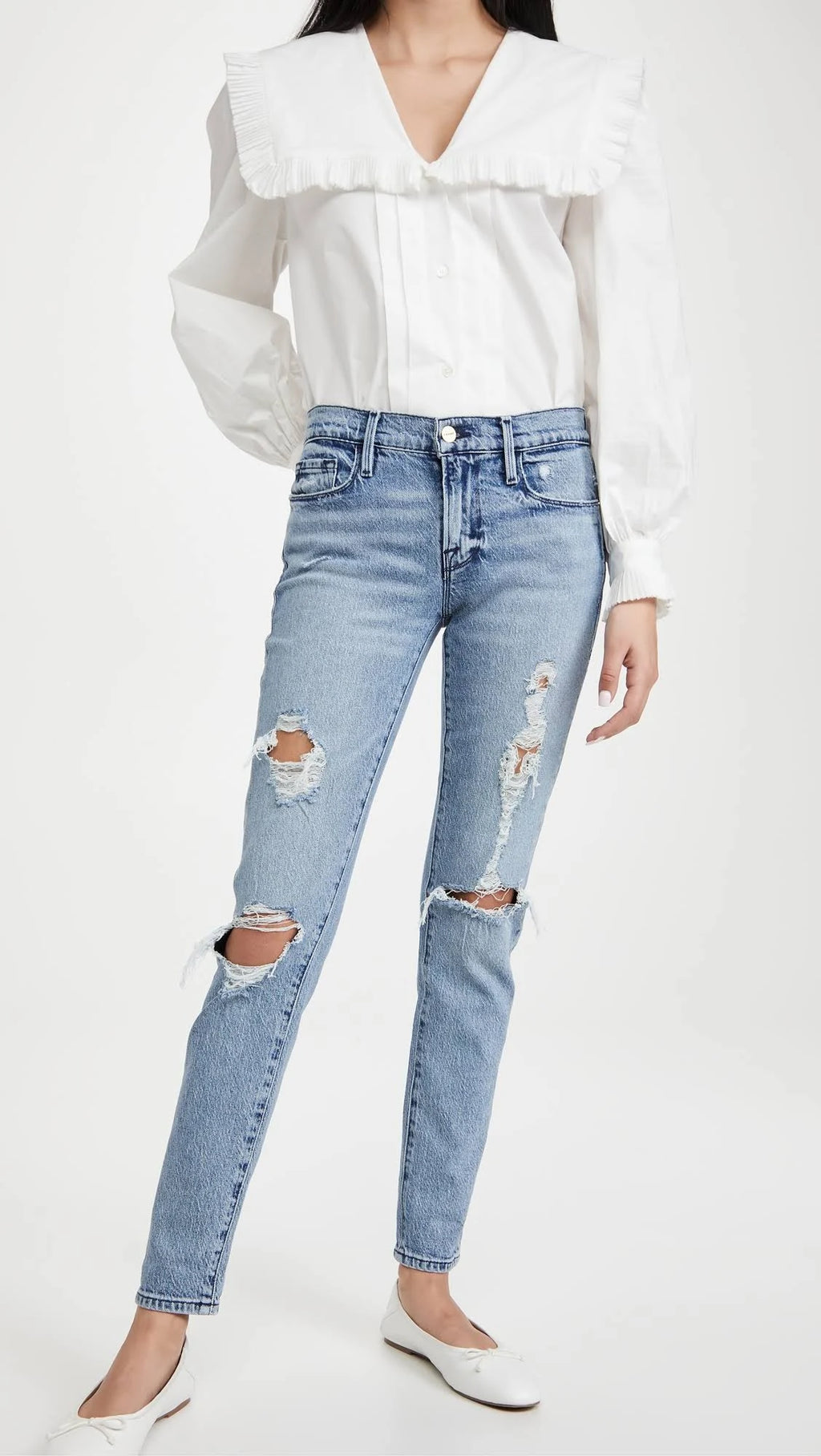 Size 34 Rips Jeans S589
