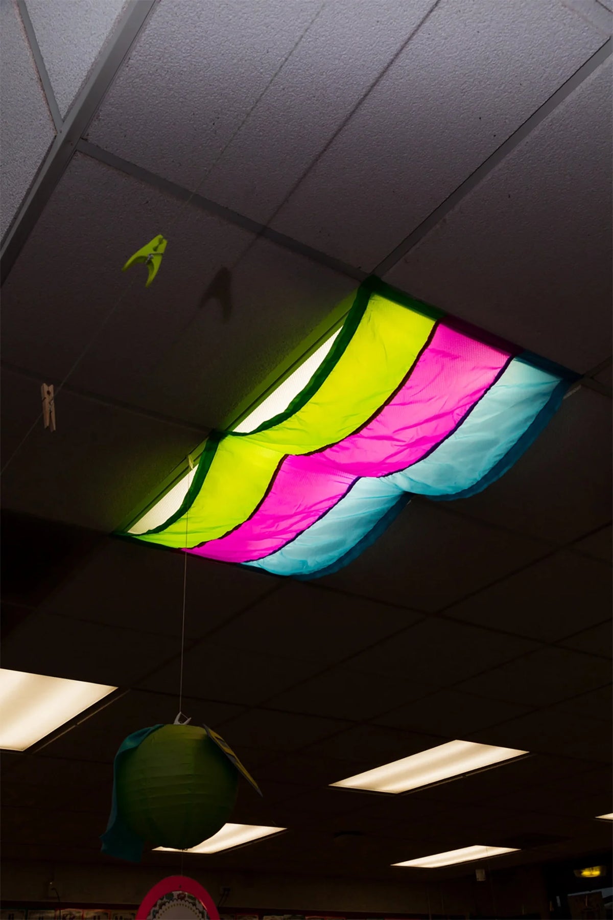 Striped Polyester Lighting Cover (Set of 4) Z439267