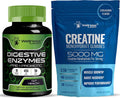 Digestive Enzymes Capsules 5 Billion CFUs Creatine Gummies 5000mg I77057