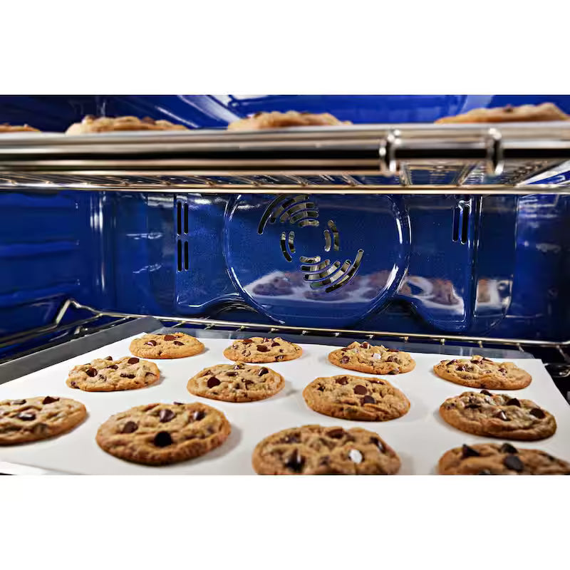 30 in. Electric Wall Oven with Convection Self-Cleaning in White D6280