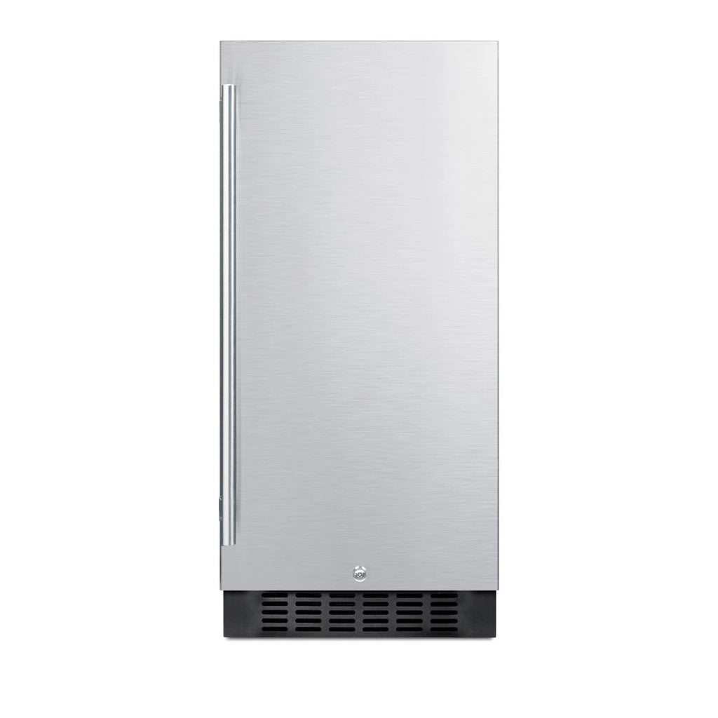 15-Inch 3.0 Cu. Ft. Outdoor Rated Compact Refrigerator - Stainless Steel B5817