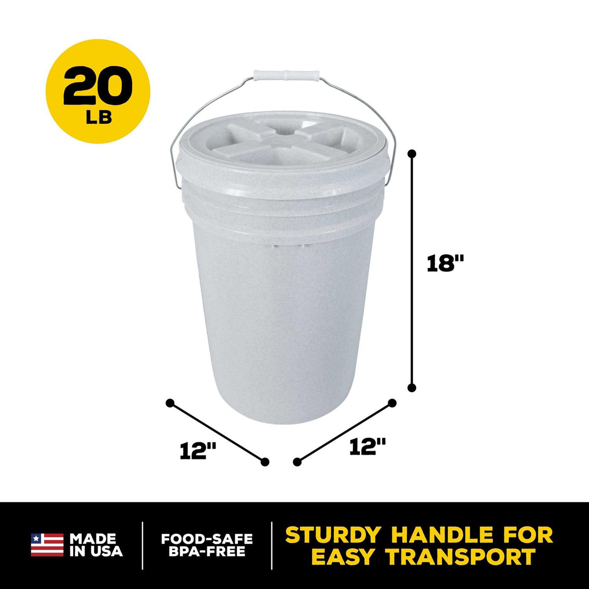 20-lb Pet Food Storage D528