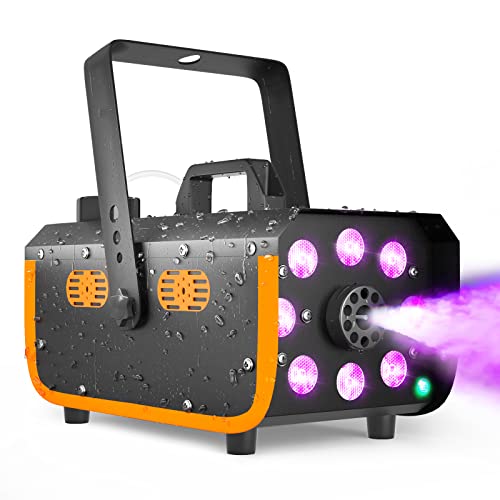 500W Fog Machine with 2 Remotes and 8 LED Lights P702348