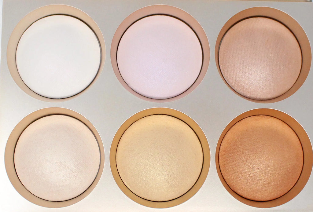 6 Shade Highlighter Palette 0.30 Ounce A7790