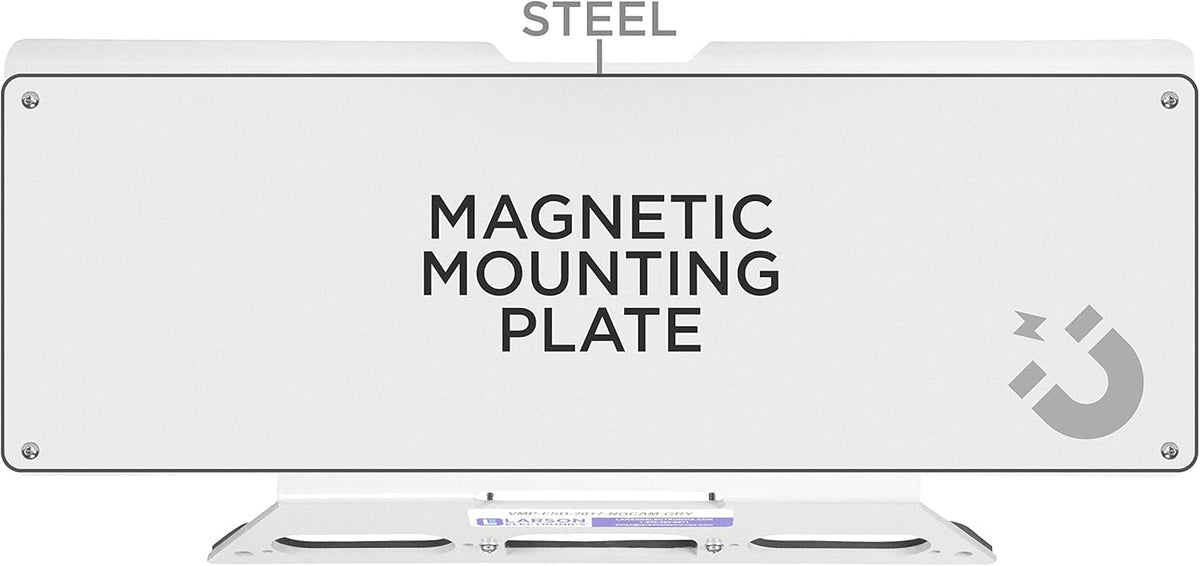 Aluminum Body Truck No Drill Mounting Plate for Magnetic Lights Pack of 2 B7929