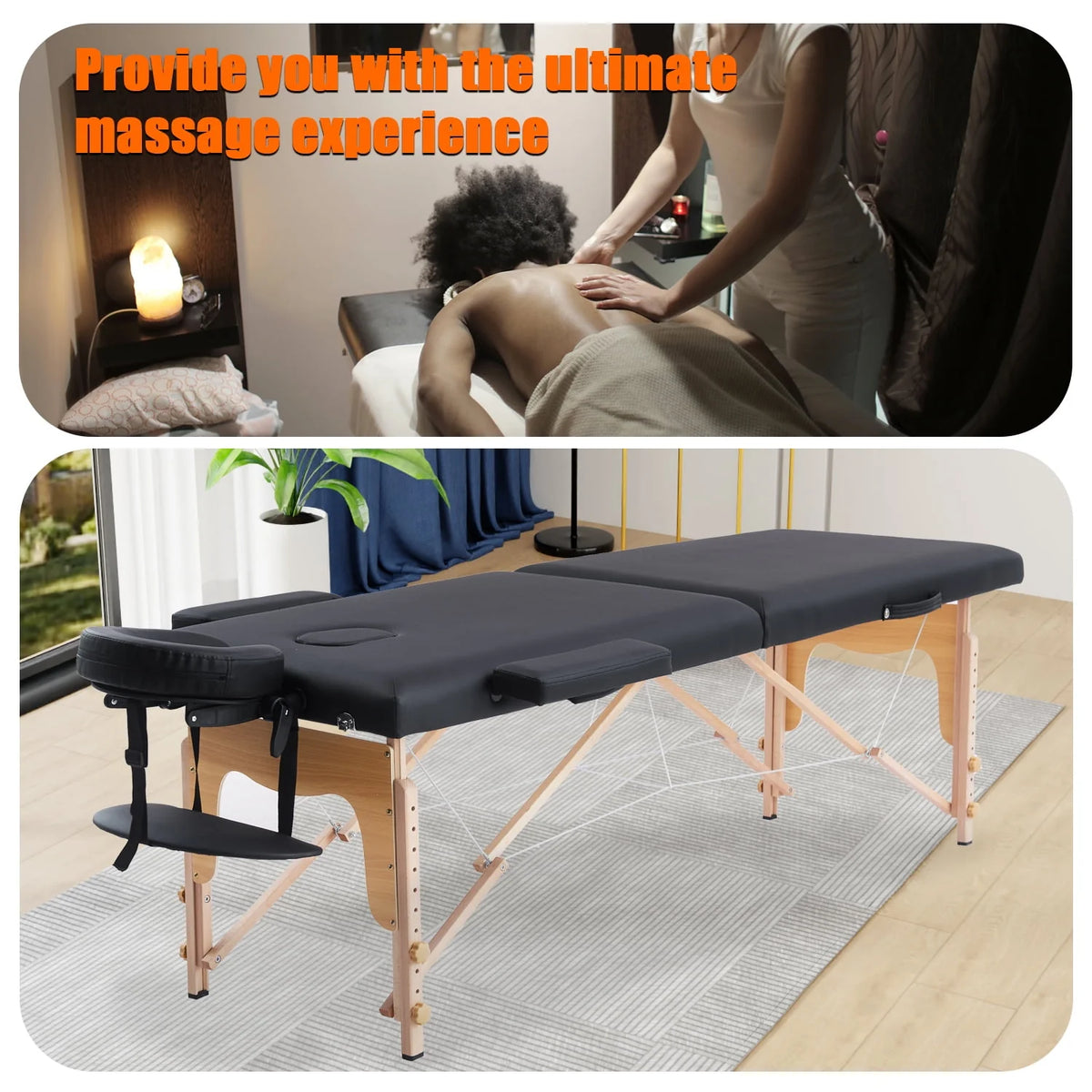 84 inch Adjustable Portable Massage Table W7089