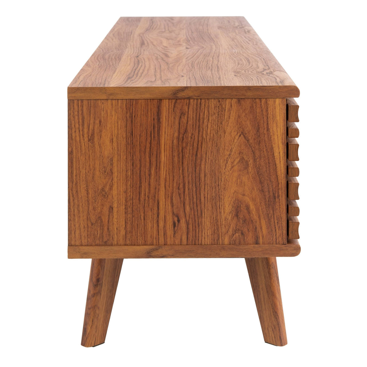 Walnut 2-Shelf Media Stand J752078