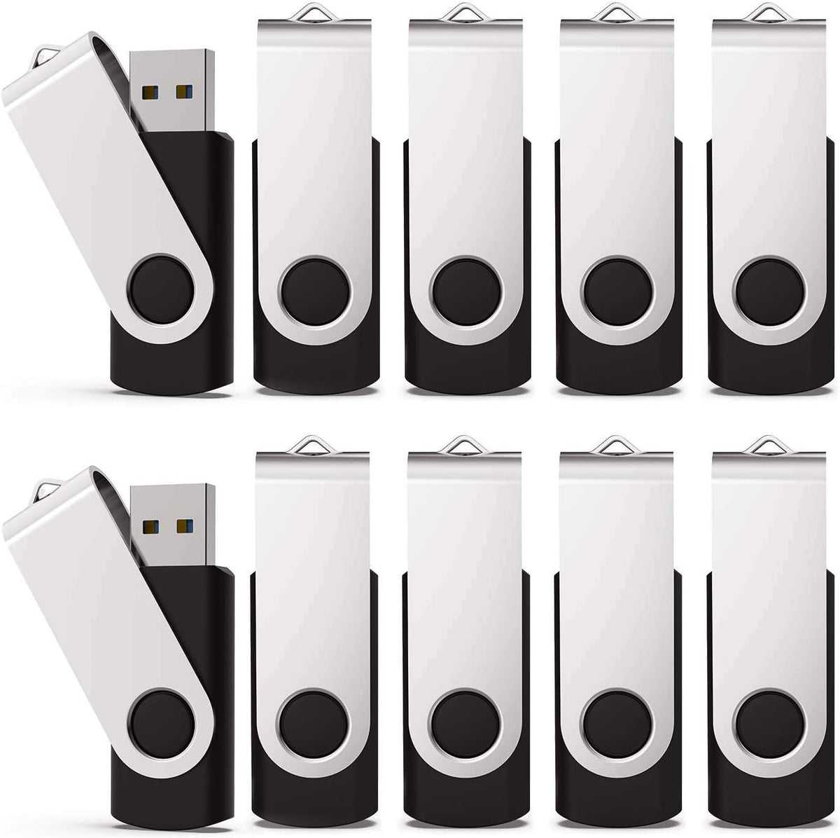 USB 3.0 Flash Drive 32GB Black Pack of 2 R21238