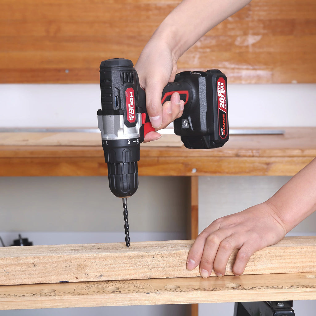 20V Max Lithium-Ion 3/8 inch Cordless Drill 70-Piece Home Tool Set W758